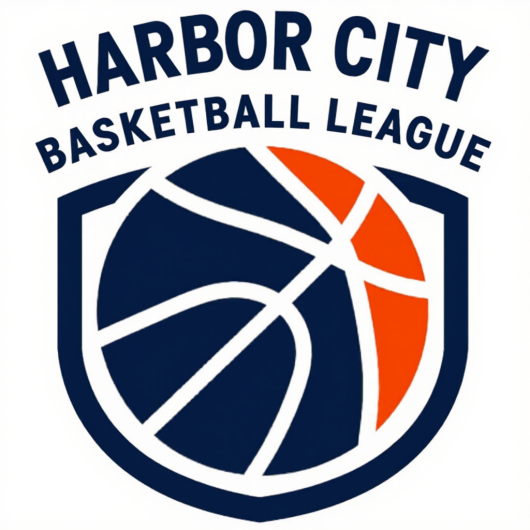 HARBOR CITY Basketball League logo
